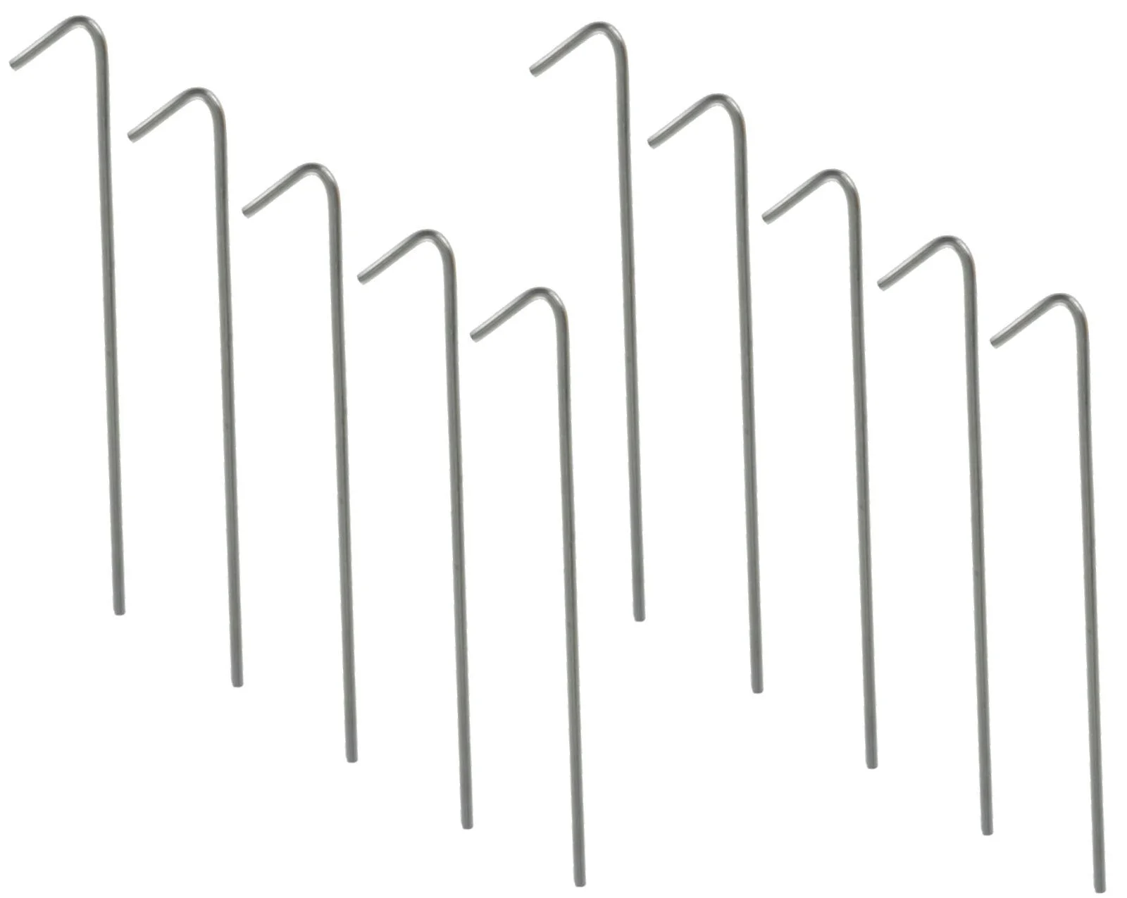 REDCLIFFS Zeltheringe – 10er Set Bodenanker aus Stahl