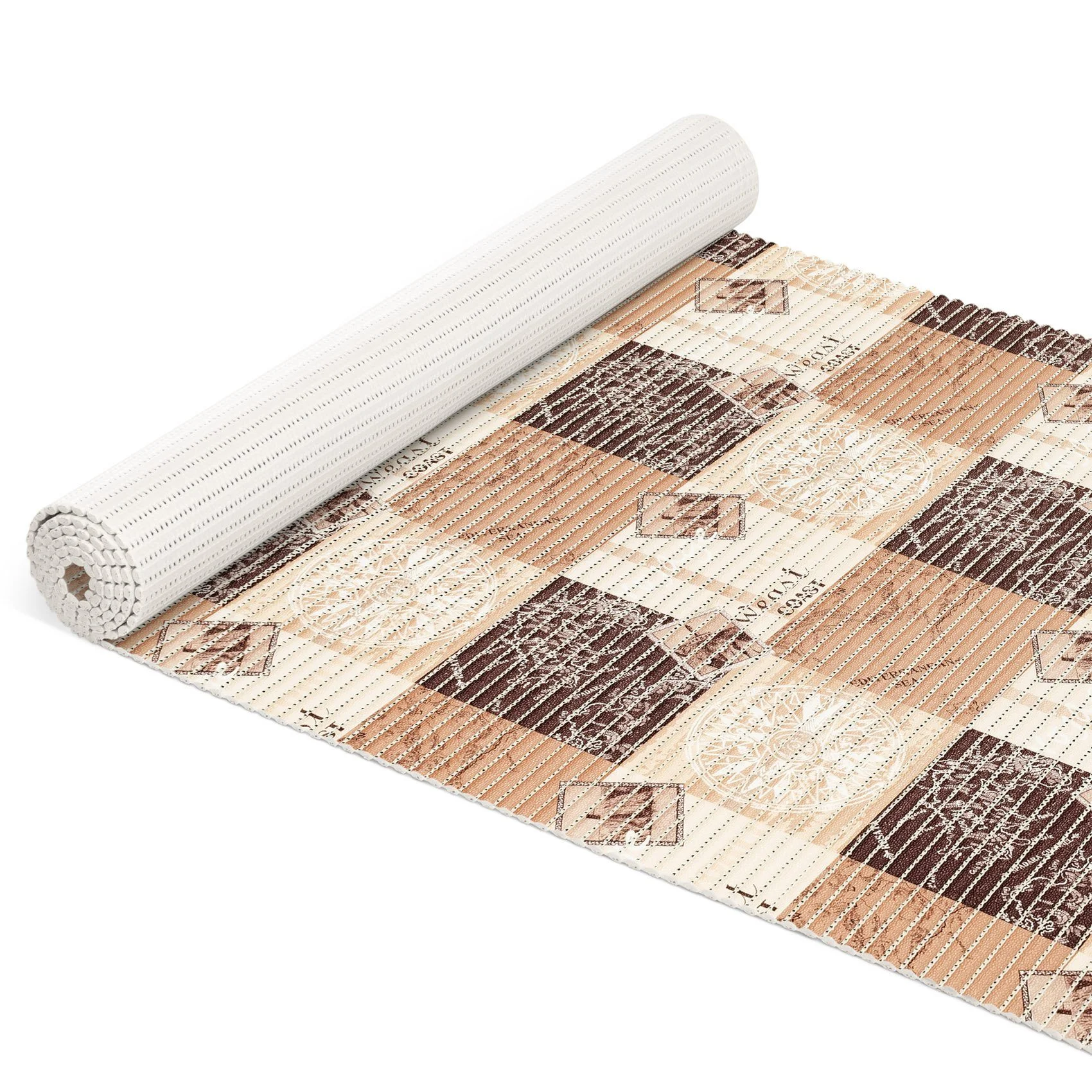 ANRO Schaum-Badematte – Antirutsch Weichschaummatte aus PVC