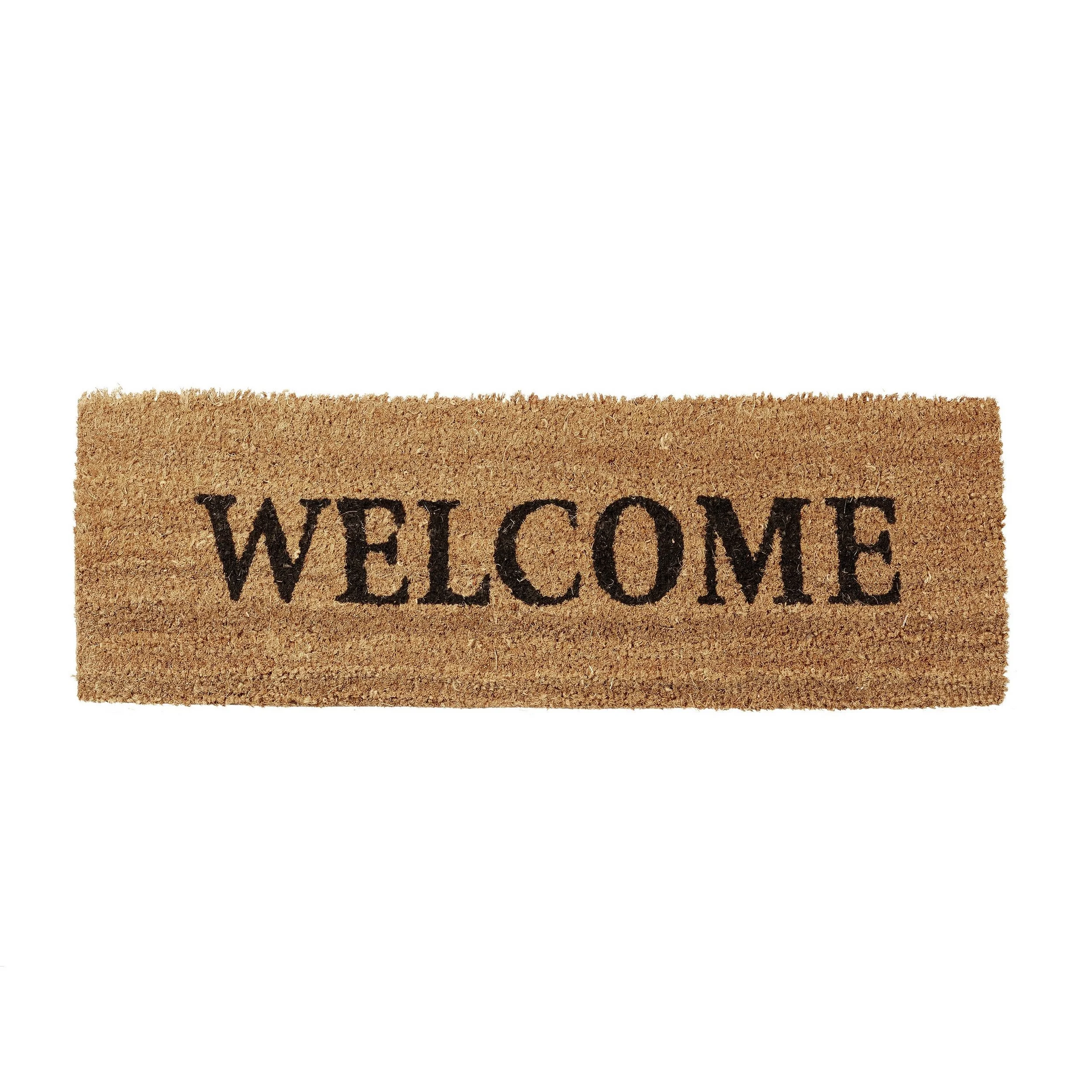 Fußmatte schmal 75×25 cm – Design „WELCOME“