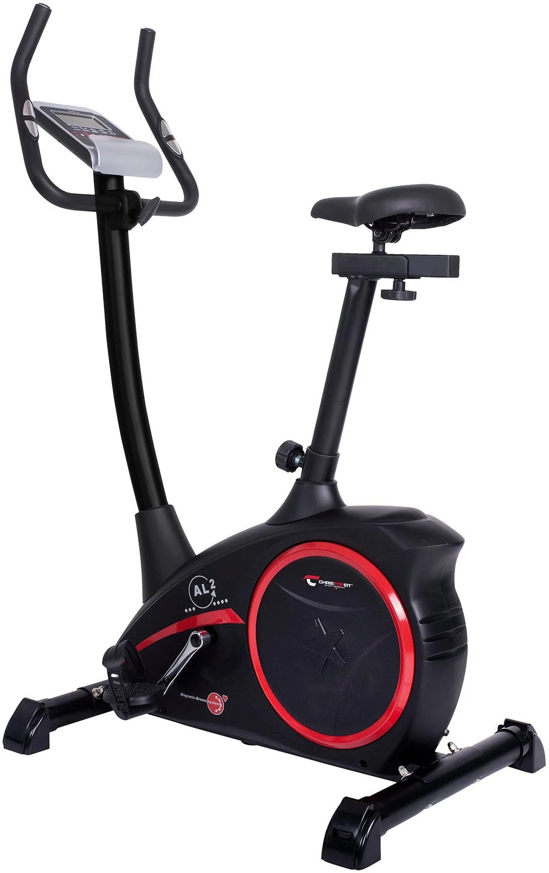CHRISTOPEIT Ergometer AL 2 Heimtrainer schwarz
