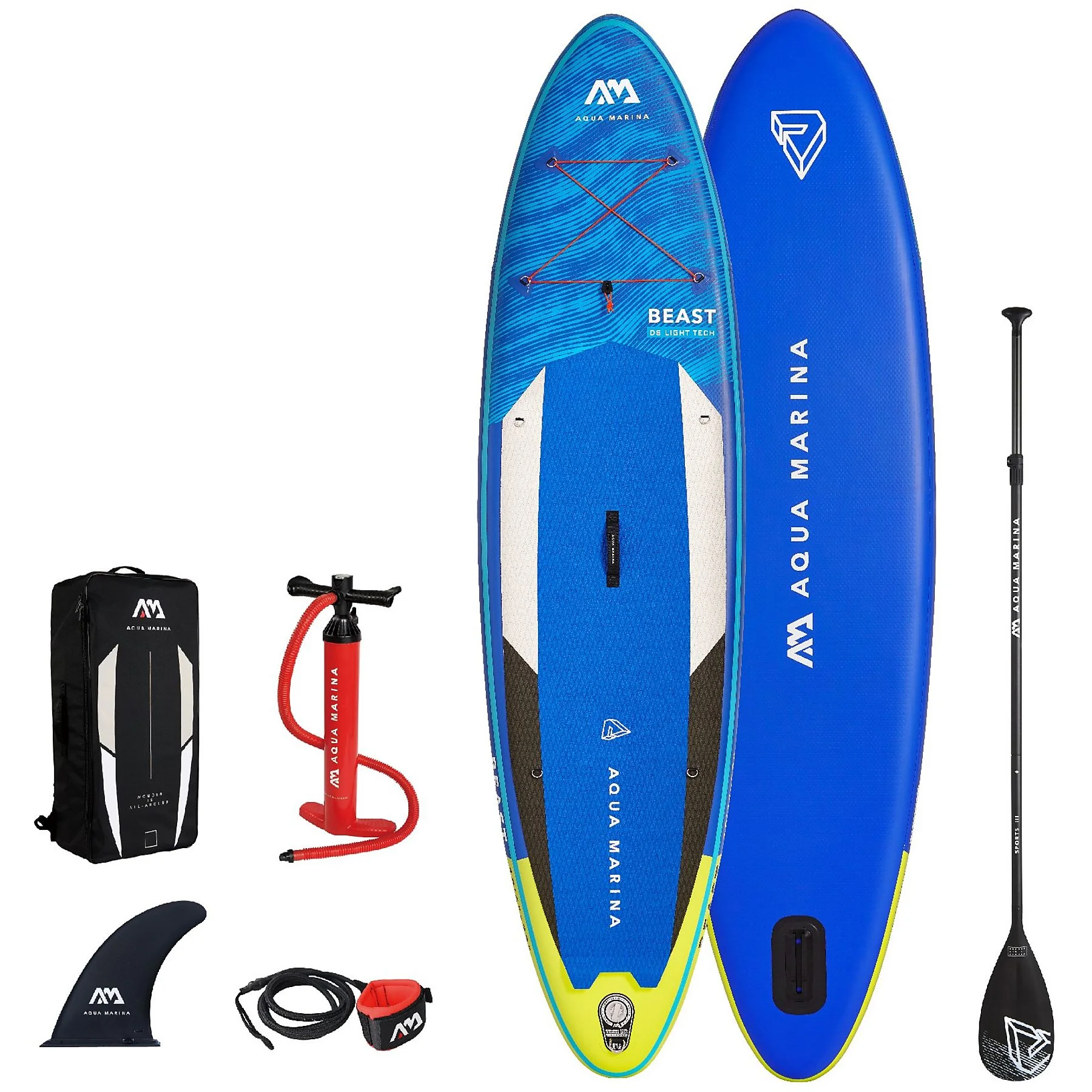 AQUA MARINA Beast Stand Up Paddle Blau