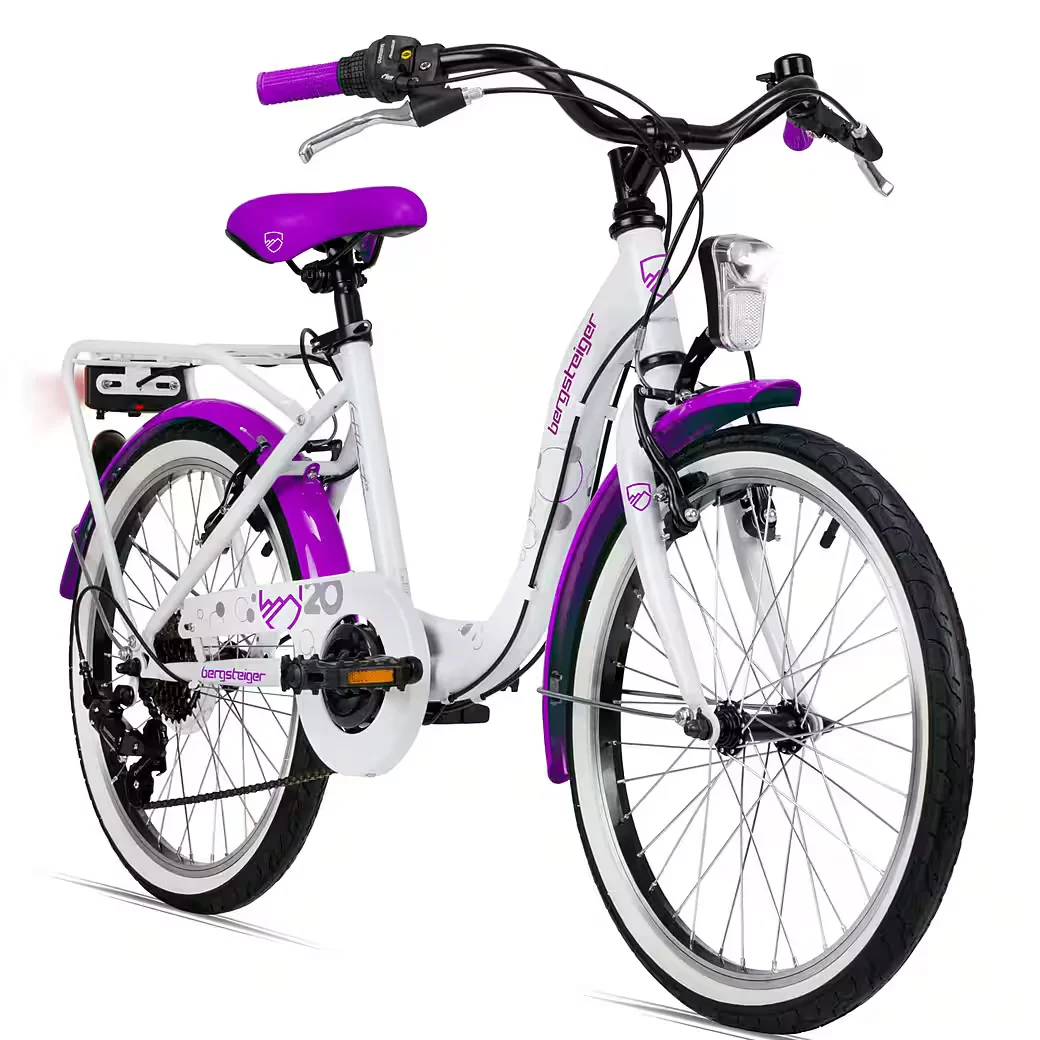 Atlantis Kinderfahrrad 20 Zoll für Mädchen 6 11 Jahre StVZO