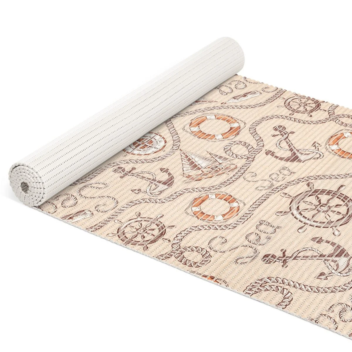 ANRO Schaum-Badematte – Antirutsch Weichschaummatte mit Drainage-Effekt