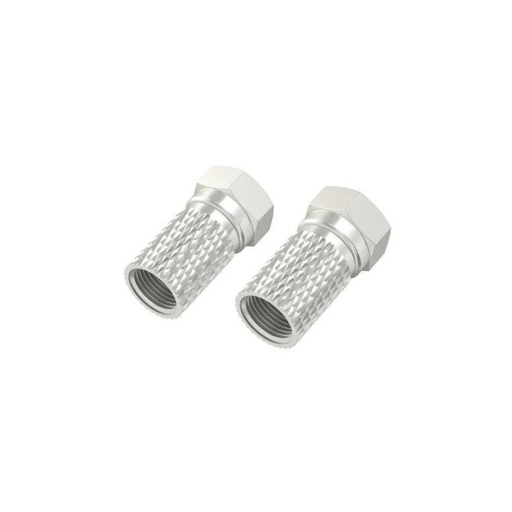 Hama F-Stecker (5,5 mm) – Ersatzstecker für SAT- und Antennenkabel
