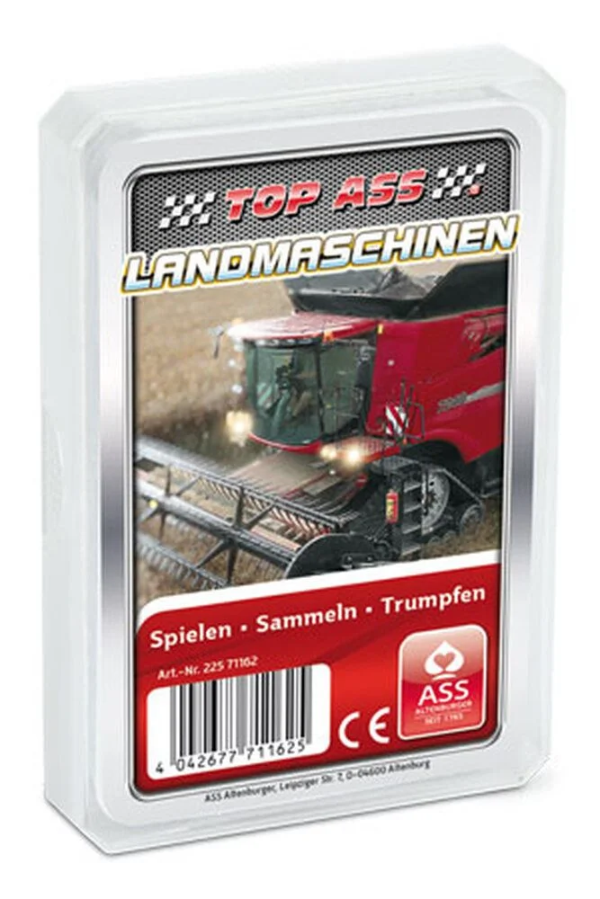 CARTAMUNDI Spiel – TOP ASS Quartett „Landmaschinen“